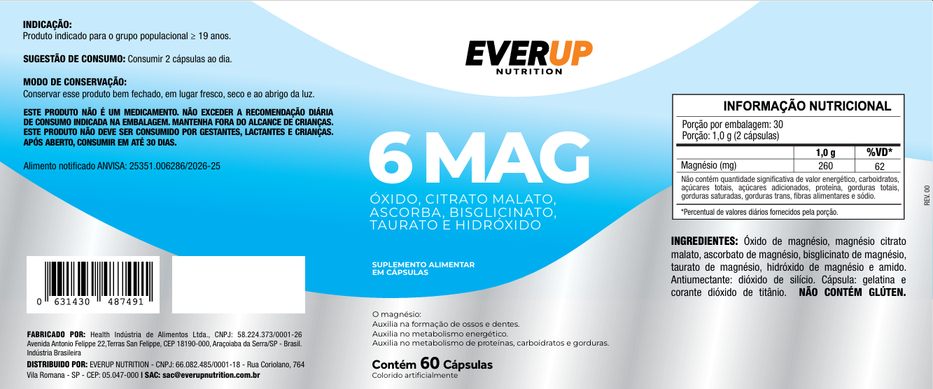 6 MAGNÉSIO