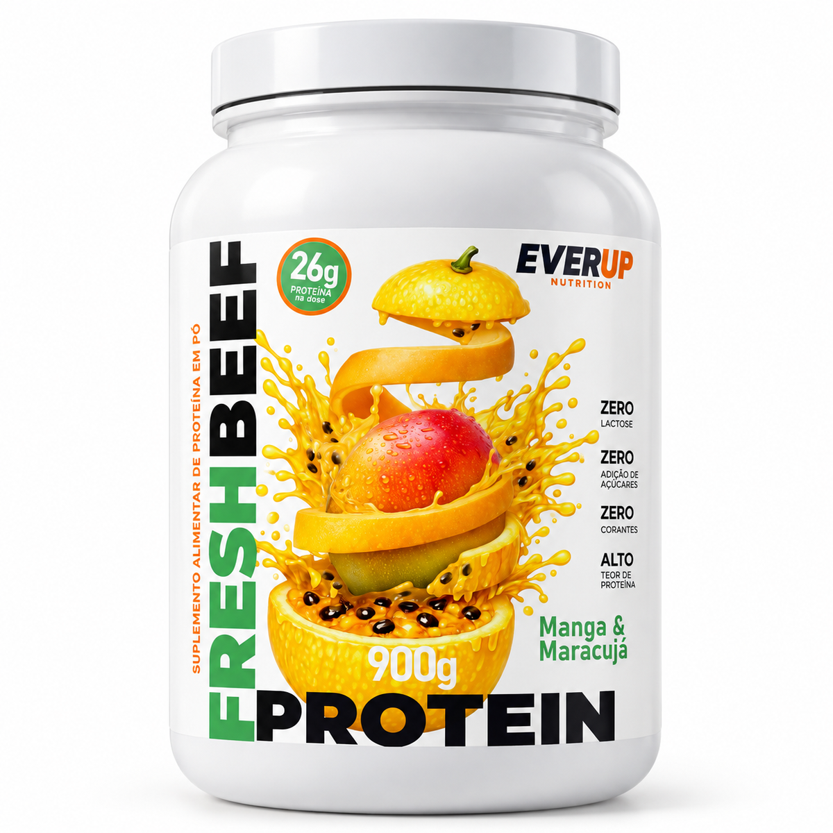 BEEF PROTEIN MANGA MARACUJA 900g