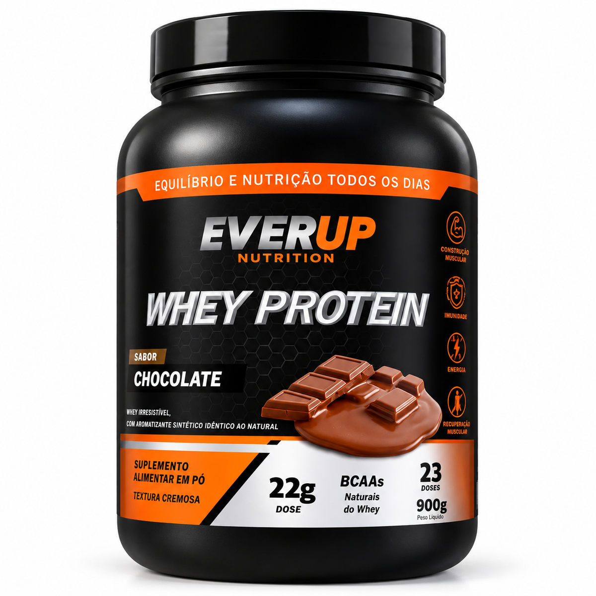 WHEY 55% BLEND CHOCOLATE AO LEITE 900g
